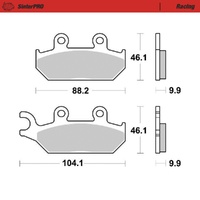 Moto-Master SinterPRO Racing Brake Pad ATV/UTV