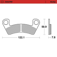 Moto-Master SinterPRO Racing Brake Pad ATV/UTV