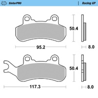 Moto-Master SinterPRO Racing GP Brake Pad ATV/UTV