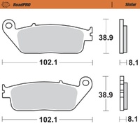 Moto-Master RoadPRO Sinter Front Brake Pad (FD0132)