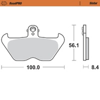 Moto-Master RoadPRO Sinter Front Brake Pad (FD0237)