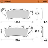 Moto-Master RoadPRO Sinter Front Brake Pad (FD0254)