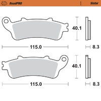 Moto-Master RoadPRO Sinter Front Brake Pad (FD0254)