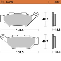 Moto-Master RoadPRO Sinter Front Brake Pad (FD0575)