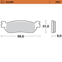 Moto-Master RoadPRO Sinter Rear Brake Pad (FD0259)