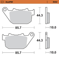 Moto-Master RoadPRO Sinter Rear Brake Pad (FD0386)