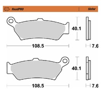 Moto-Master RoadPRO Sinter Rear Brake Pad (FD0597)