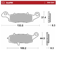 Moto-Master RoadPRO Sinter Sport Brake Pad (FD0227)