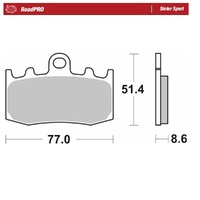 Moto-Master RoadPRO Sinter Sport Brake Pad (FD0320)