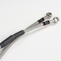 Moto-Master Brake Line - Braided Front - Suzuki: RMZ250/450 2007 on