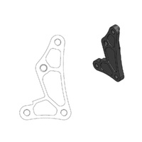 Moto-Master Caliper Adapter Bracket - Front 260mm