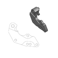 Moto-Master Caliper Adapter Bracket - Front 298mm (Dakar Disc)