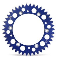 Moto-Master Alloy Rear Sprocket Blue 38T (KM8)