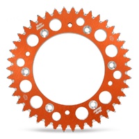 Moto-Master Alloy Rear Sprocket Orange 38T (KM8)
