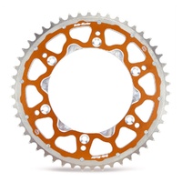 Moto-Master Fusion Dual Ring Rear Sprocket Orange 49T (KMF)(891)