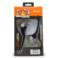 Moto-Master Pivot MX Forged Black Lever Set - Honda