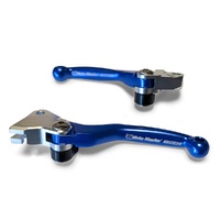 Moto-Master Pivot MX Forged Blue Lever Set - Husqvarna