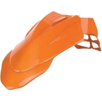 ACERBIS UNIVERSAL SUPERMOTARD FRONT FENDER ORANGE