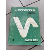 Parts Book Honda CB500 / CB500K1 (B)