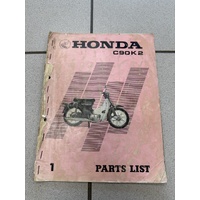 Parts Book Honda C90K2