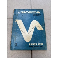 Parts Book Honda CT70K3 / CT70K4