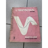 Parts Book Honda ST90