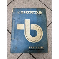 Parts Book Honda C70K1