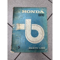 Parts Book Honda CF50