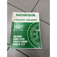 Shop Manual / Book Honda CB250T / CB400T
