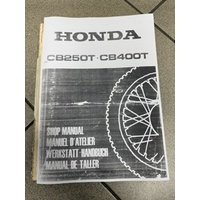 Shop Manual / Book Honda CB250T / CB400T (NO COVER PAGES)