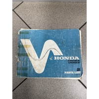 Parts Book Honda XR75K4 / XR75K5