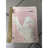 Parts Book Honda XL100