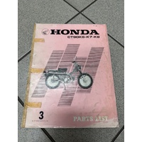 Parts Book Honda CT90K6/K7/K8