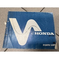 Parts Book Honda S110