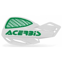 ACERBIS HANDGUARDS UNIKO VENTED WHITE GREEN