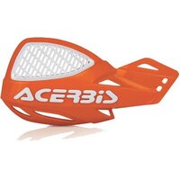 ACERBIS HANDGUARDS UNIKO VENTED ORANGE WHITE