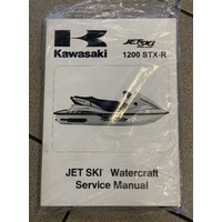 Service Manual Kawasaki Jet Ski 1200 STX-R #99924-1287-02