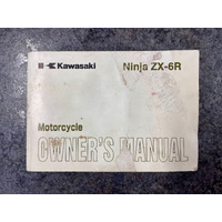 Kawasaki ZX6R Ninja Owners Manual 