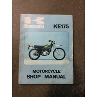 Genuine Kawasaki KE175 Shop Manual 