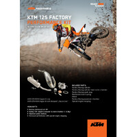 Factory Racing 125SX Performance Kit & Muffler