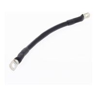 8in Long Universal Battery Cable - Black