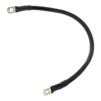 16IN. LONG UNIVERSAL BATTERY CABLE - BLACK.