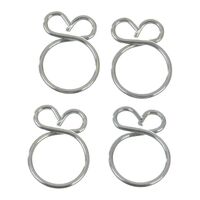 All Balls Racing Fuel Hose Clamp Kit - 9.7mm Wire (4 Pack)