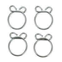 All Balls Racing Fuel Hose Clamp Kit - 13.5mm Wire (4 Pack)