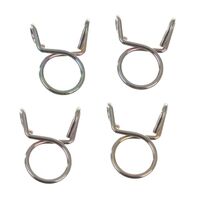 All Balls Racing Fuel Hose Clamp Kit - 9mm Wire (4 Pack)