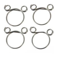 All Balls Racing Fuel Hose Clamp Kit - 8.3mm Wire (4 Pack)