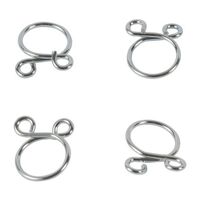 All Balls Racing Fuel Hose Clamp Kit - 9.8mm Wire (4 Pack)