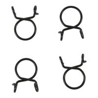 All Balls Racing Fuel Hose Clamp Kit - 12mm Wire (4 Pack)
