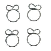 All Balls Racing Fuel Hose Clamp Kit - 7.6mm Wire (4 Pack)