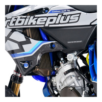 DRC Radiator Hose Kit- Yamaha YZ250FX '15-'19  WR250F '15-'19 - Blue